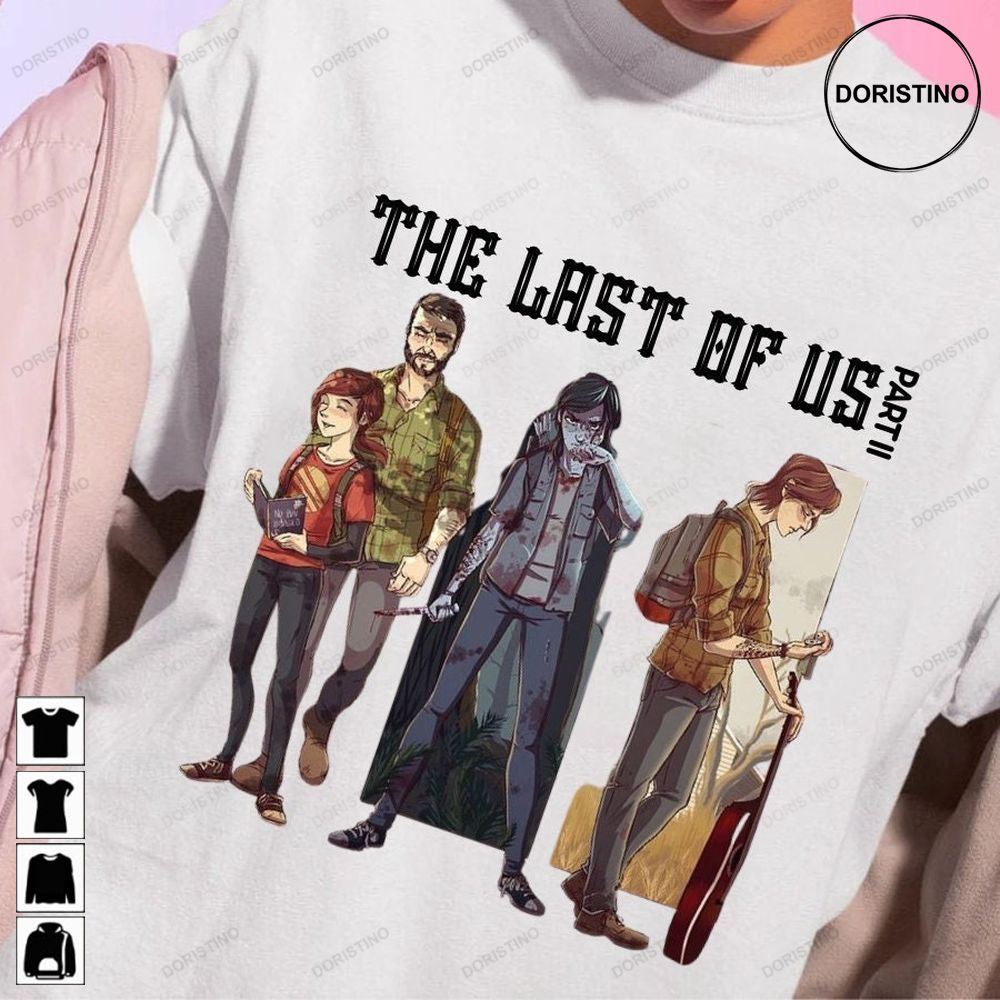 Vintage The Last Of Us Ii Video Game The Last Of Us Tv Series Unique 2023 Movie 7oks0 Awesome Shirts