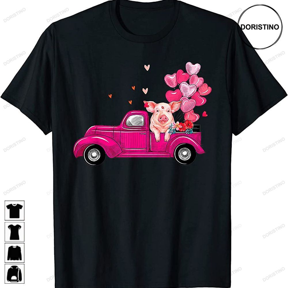 Tu Cute Truck Pig Valentines Day Costume Boy Girl Gifts Trending Style
