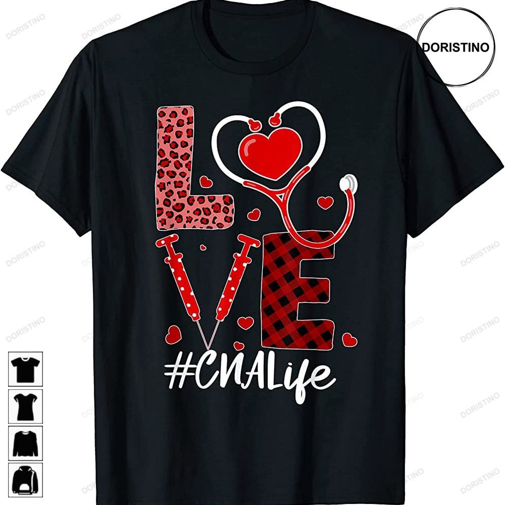 Tu Love Stethoscope Heart Cna Valentines Day Costume Limited Edition T-shirts