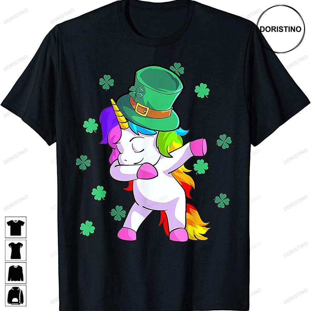 Unicorn St Patricks Day Toddler Girl Kids Shamrock Limited Edition T-shirts