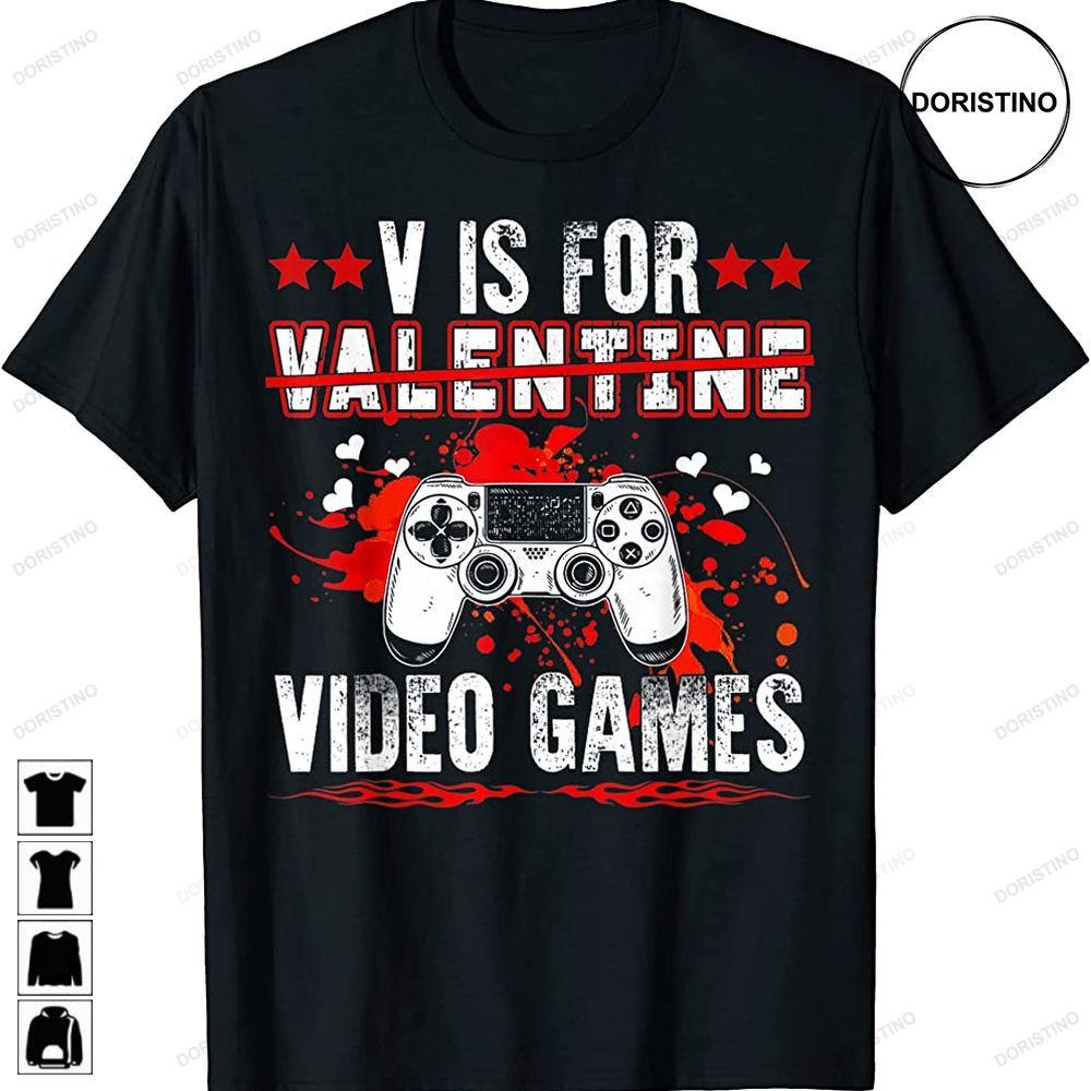 V Is For Valentine Video Games For Gamers Him Or Her Trending Style