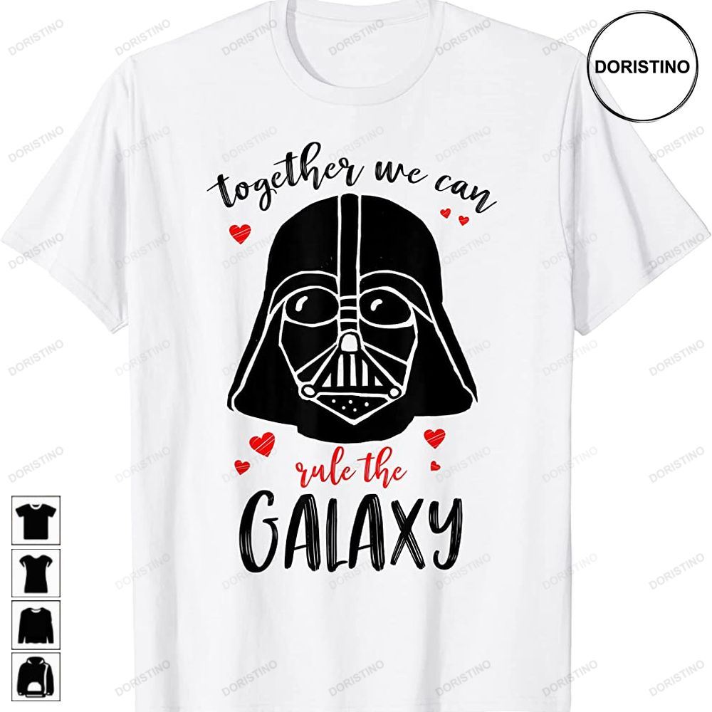 Vader Rule Together Valentines Graphic Limited Edition T-shirts