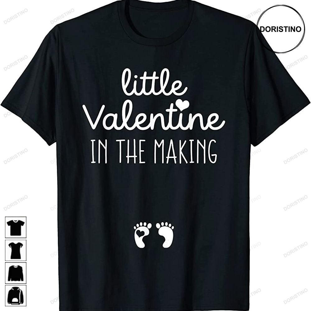 Valentine Pregnancy Valentines Day Pregnancy Announcement Limited Edition T-shirts