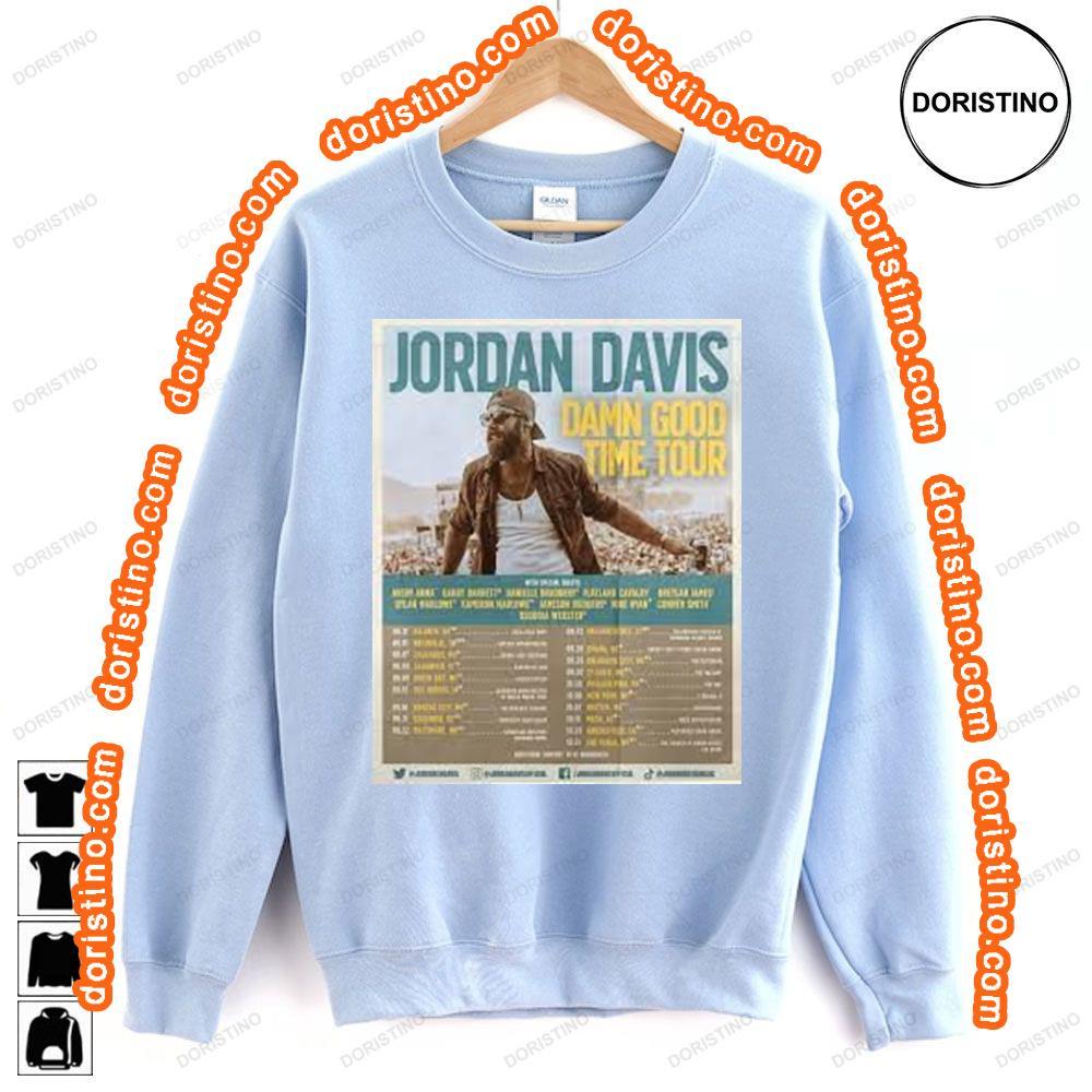 Jordan Davis Tour 2024 Dates Tshirt Sweatshirt Hoodie