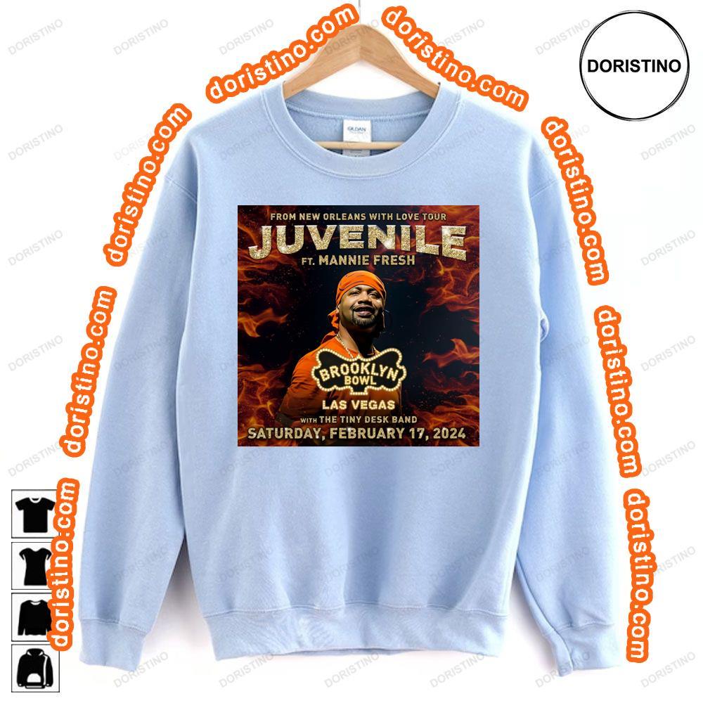 Juvenile Tour 2024 Tshirt Sweatshirt Hoodie