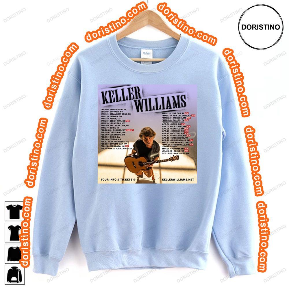 Keller Williams 2024 Tour Dates Hoodie Tshirt Sweatshirt