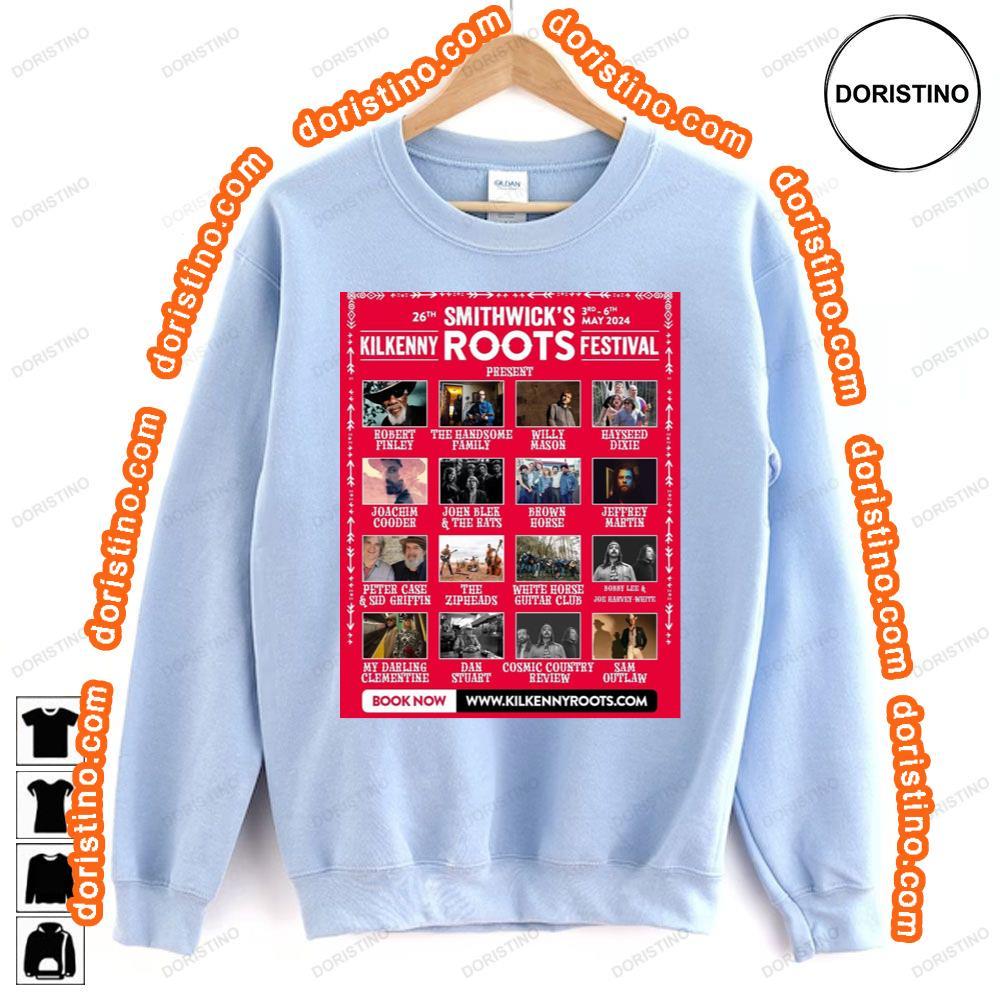 Kilkenny Roots Festival 2024 Sweatshirt Long Sleeve Hoodie