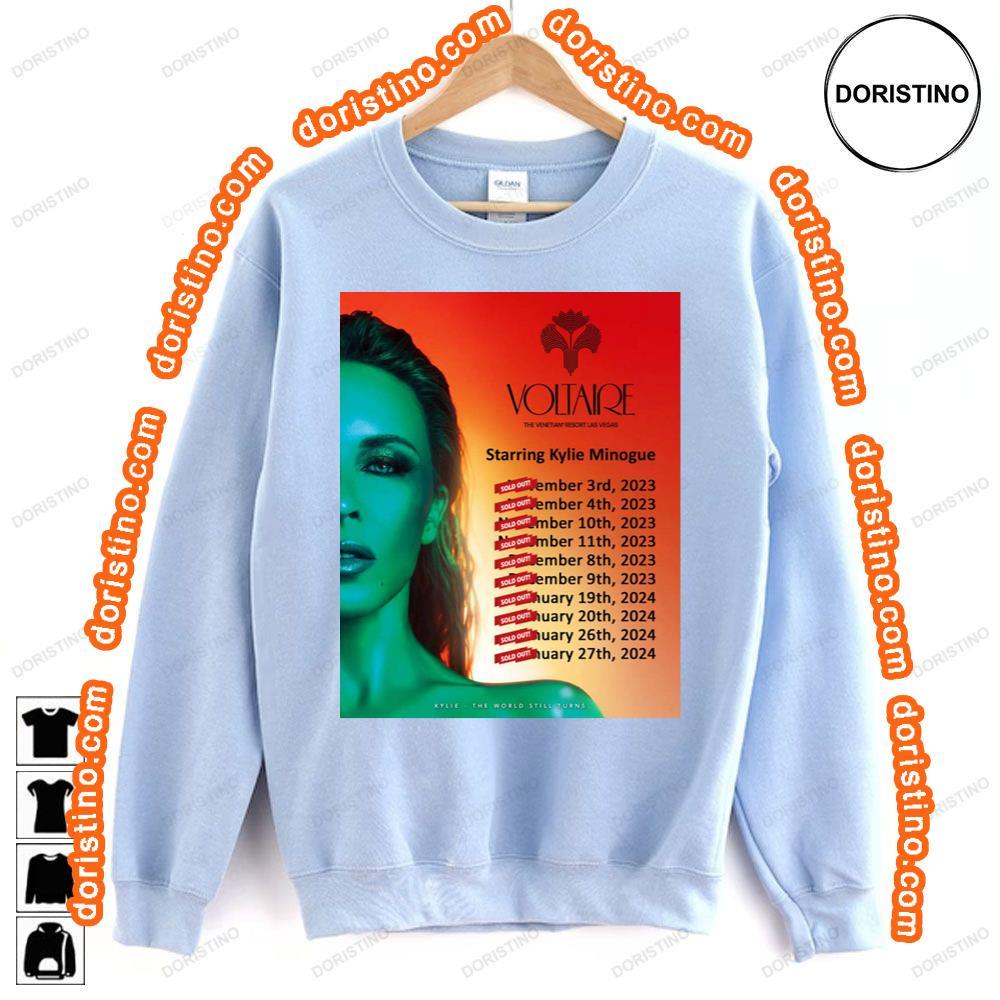 Kylie Minogue 2024 Tour Dates Hoodie Tshirt Sweatshirt