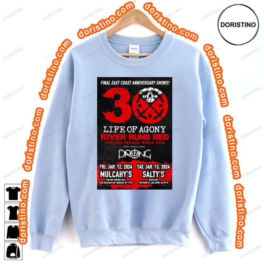 Life Of Agony Prong Tour 2024 Hoodie Tshirt Sweatshirt