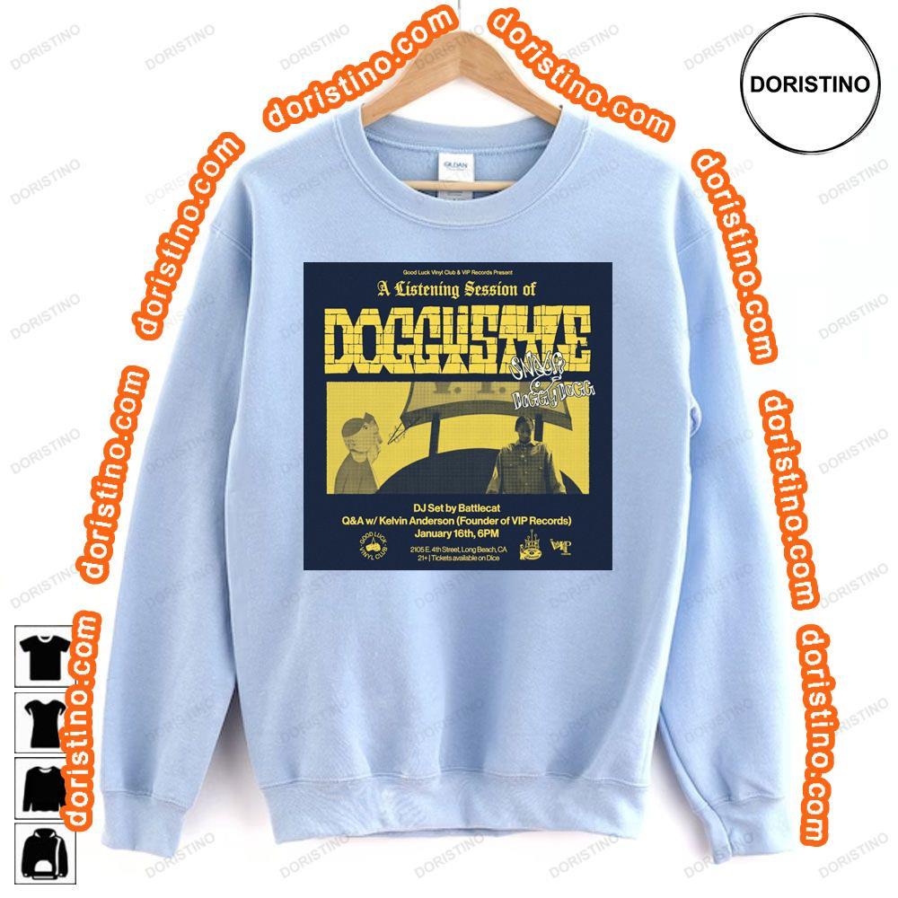 Listening Session Of Doggystyle By Snoop Dogg 2024 Sweatshirt Long Sleeve Hoodie