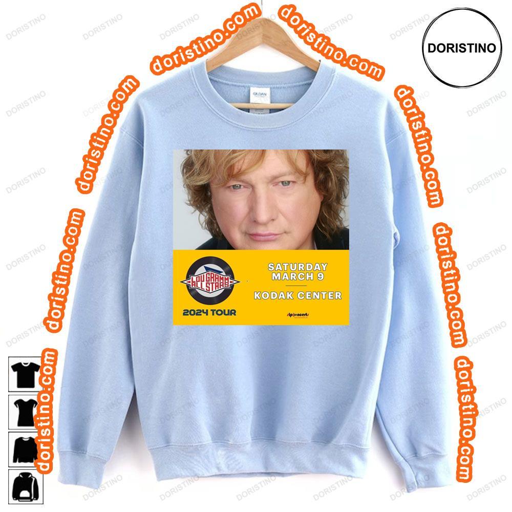 Lou Gramm 2024 Tour Tshirt Sweatshirt Hoodie