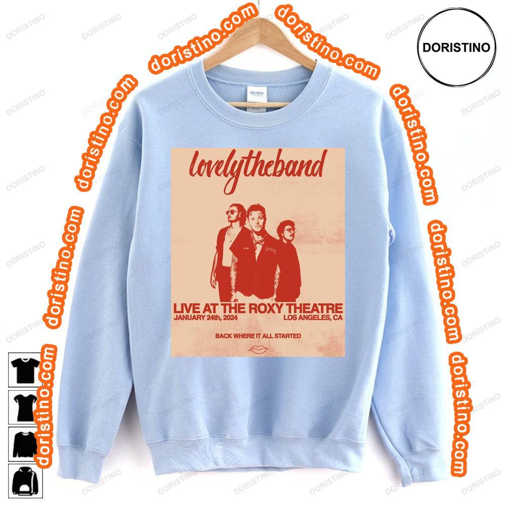 Lovelytheband Tour 2024 Sweatshirt Long Sleeve Hoodie