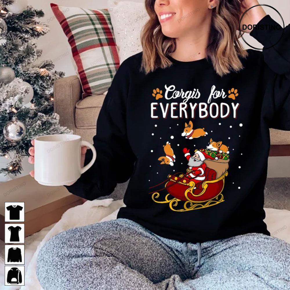 Corgis For Everybody Christmas 2 Doristino Limited Edition T-shirts