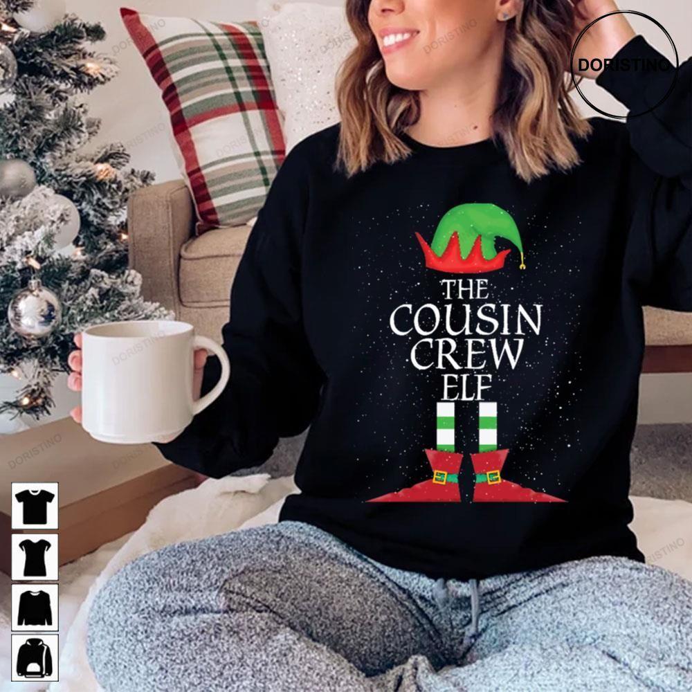Cousin Crew Elf Family Christmas 2 Doristino Limited Edition T-shirts