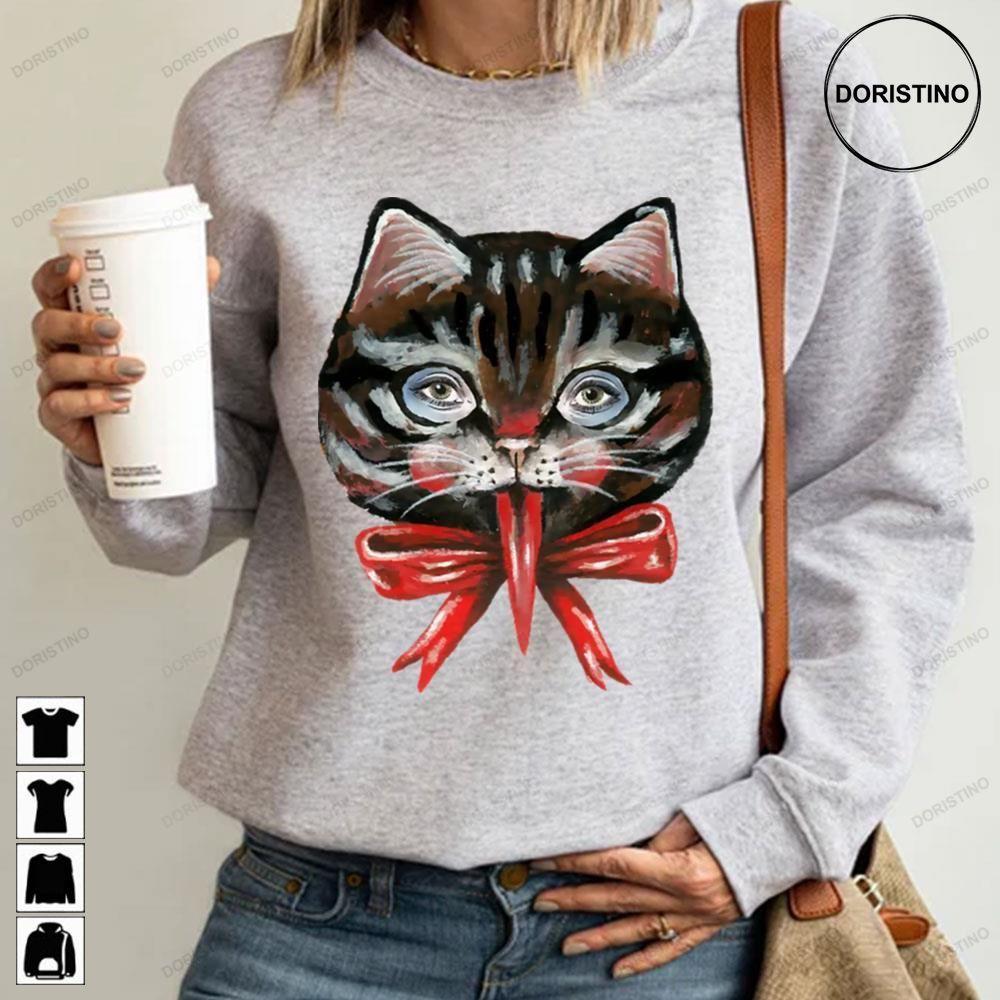 Cute Black Cat Krampus Face Christmas 2 Doristino Awesome Shirts