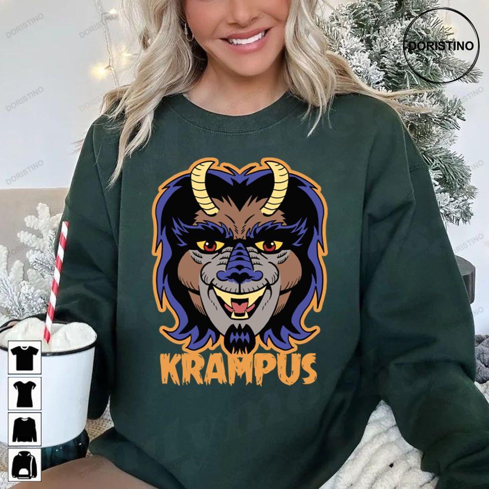 Cute Face Krampus Christmas 2 Doristino Limited Edition T-shirts