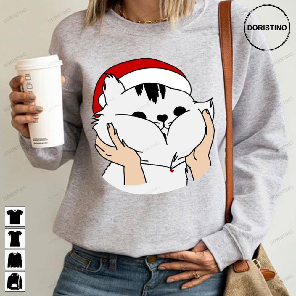 Cute Funny Christmas Cat 2 Doristino Trending Style