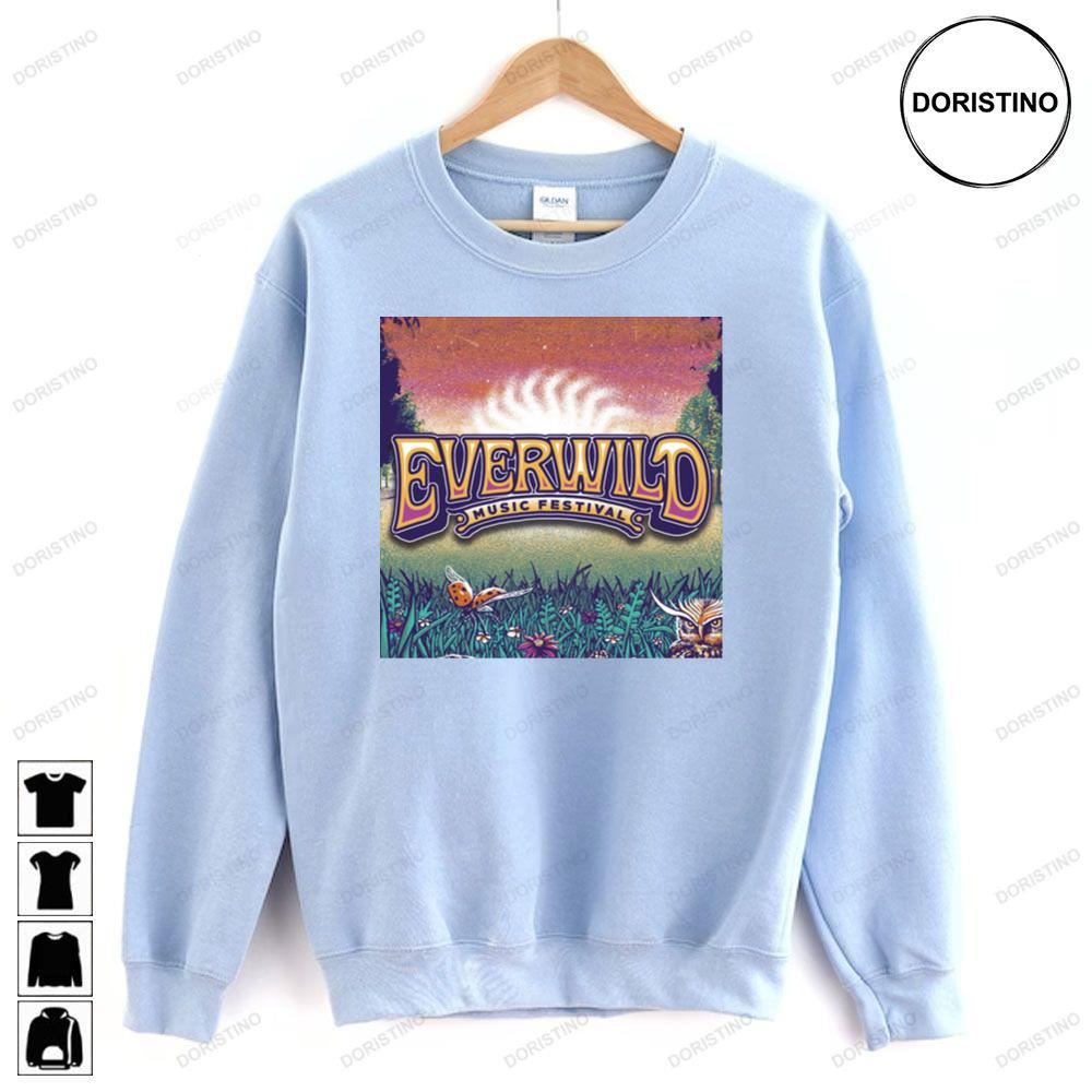2023 Everwild Music Festival Limited Edition T-shirts
