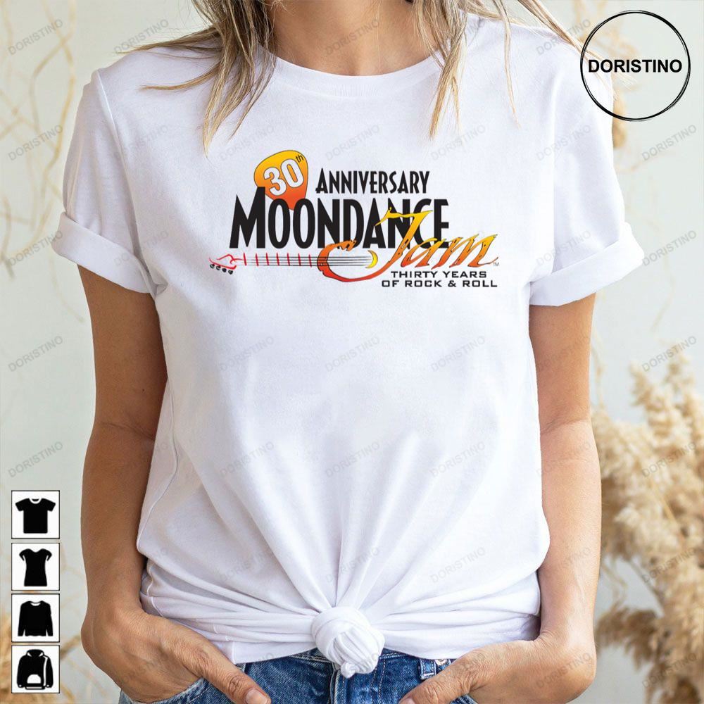 30 Anniversary Moondance Jam Limited Edition T-shirts