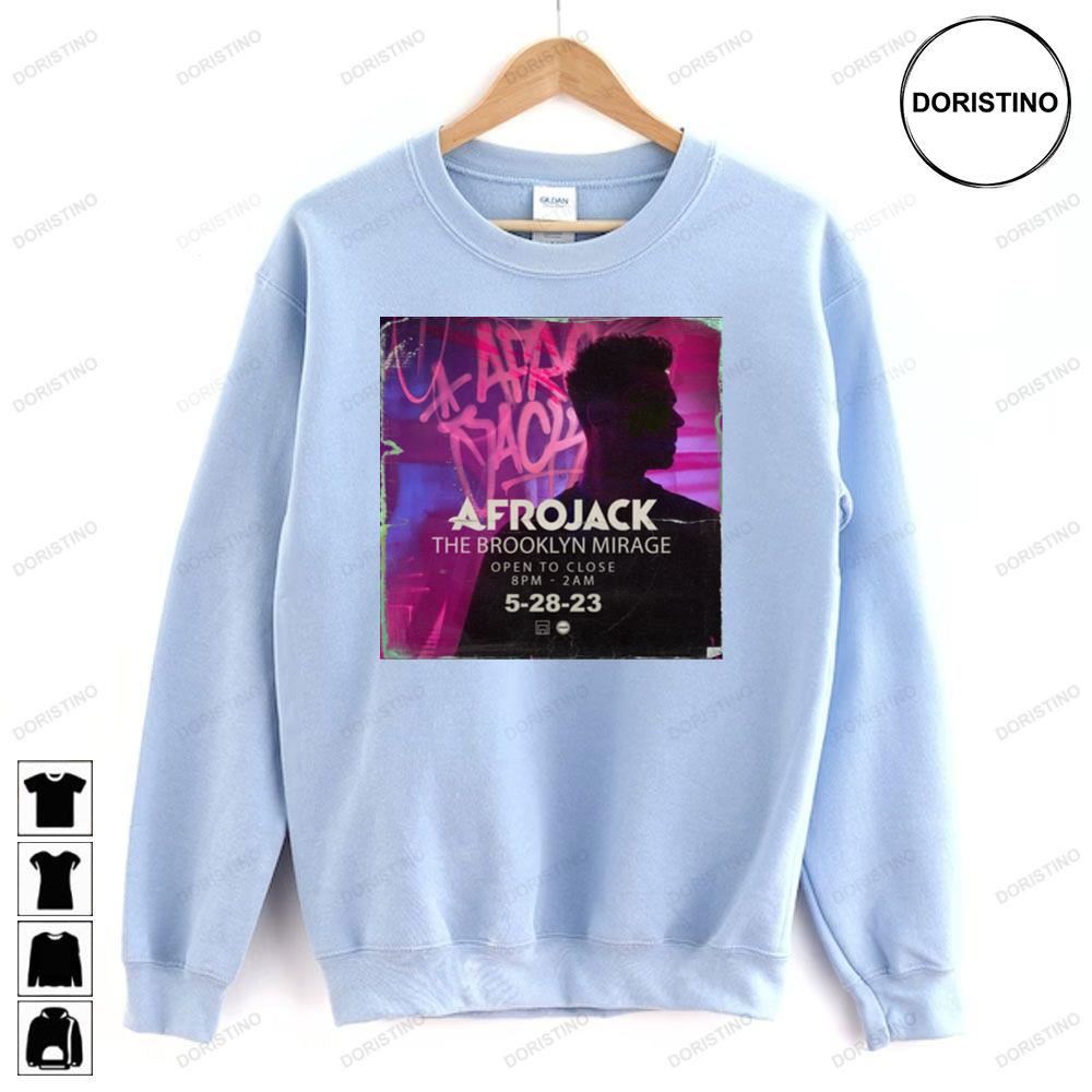Afrojack Jacked At The Brooklyn Mirage 2023 Limited Edition T-shirts
