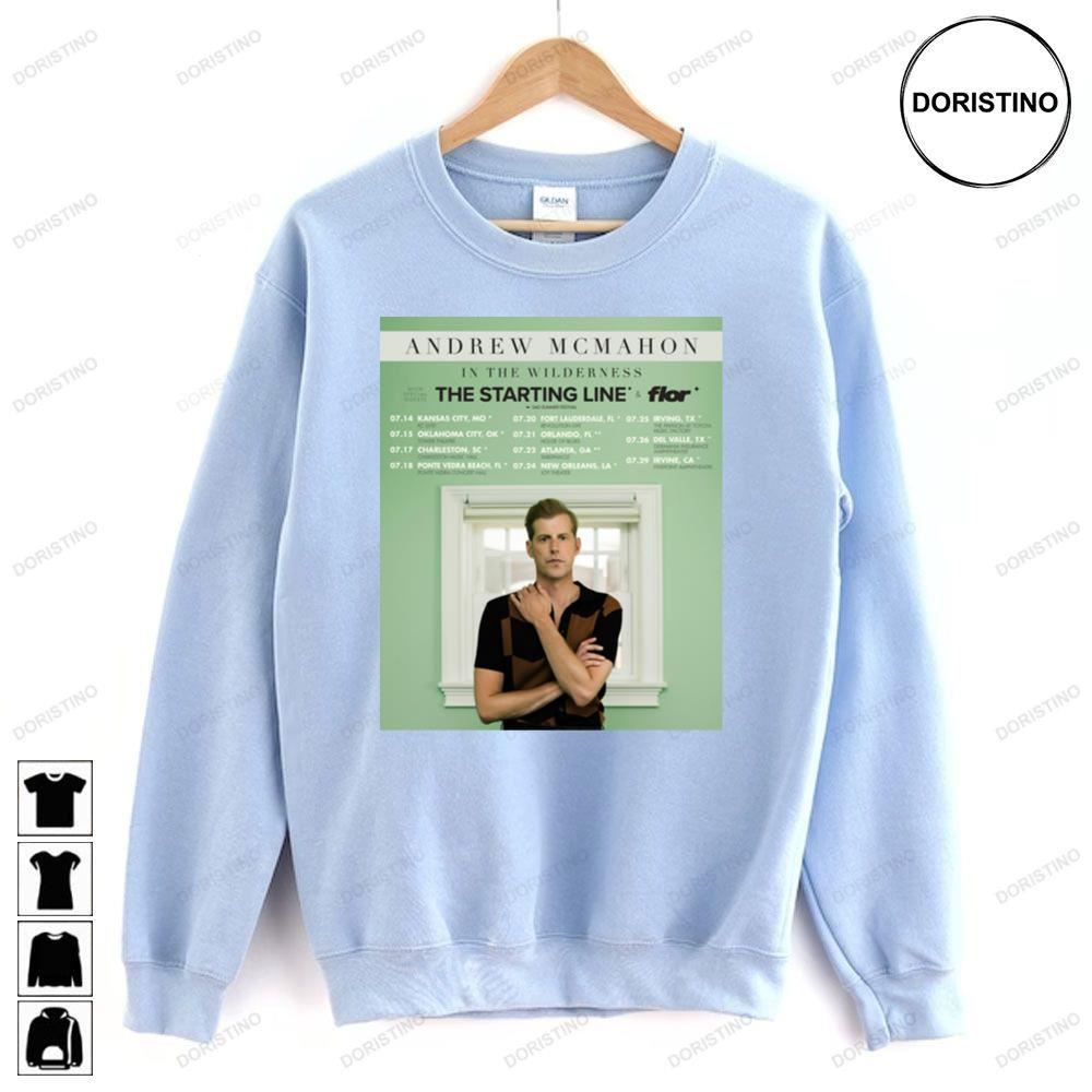 Andrew Mcmahon In The Wilderness2023 Tour July Awesome Shirts