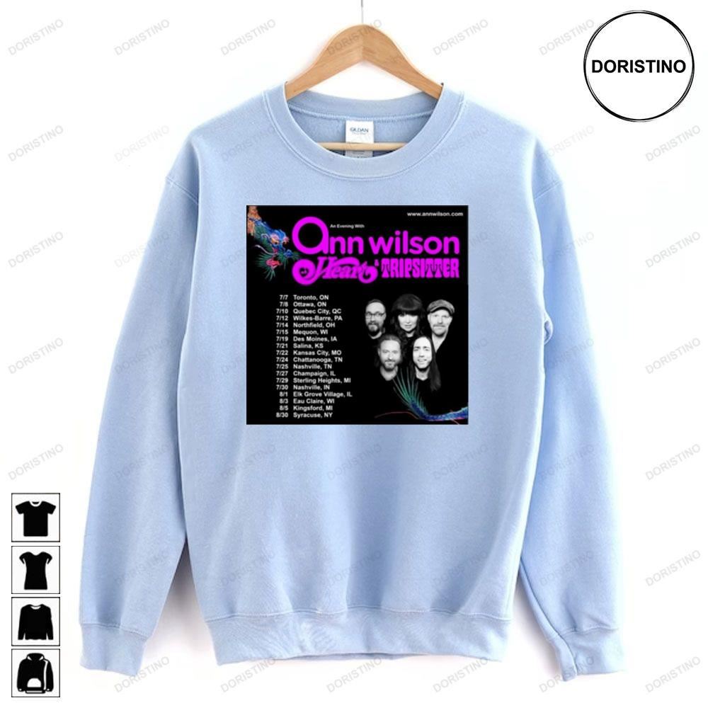 Ann Wilson 2023 Tour Awesome Shirts