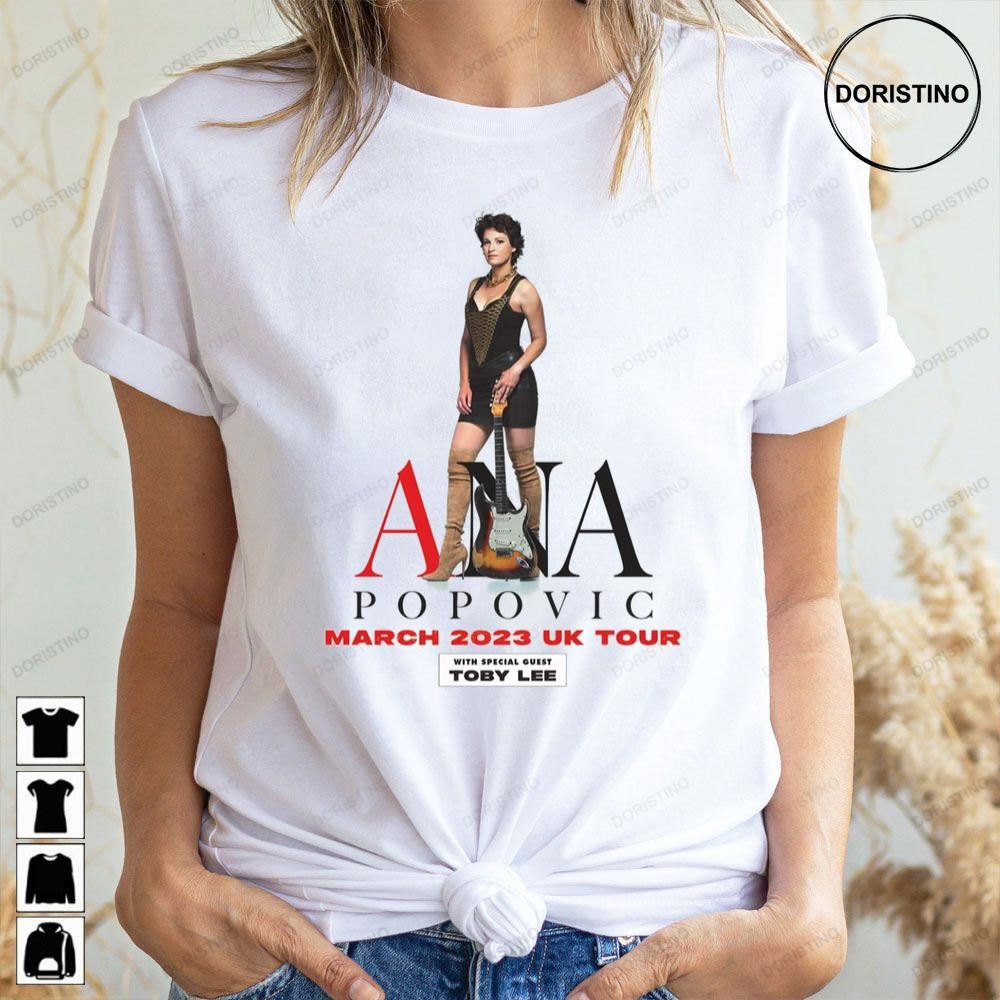 Anna Popopvic Uk 2023 Tour Awesome Shirts