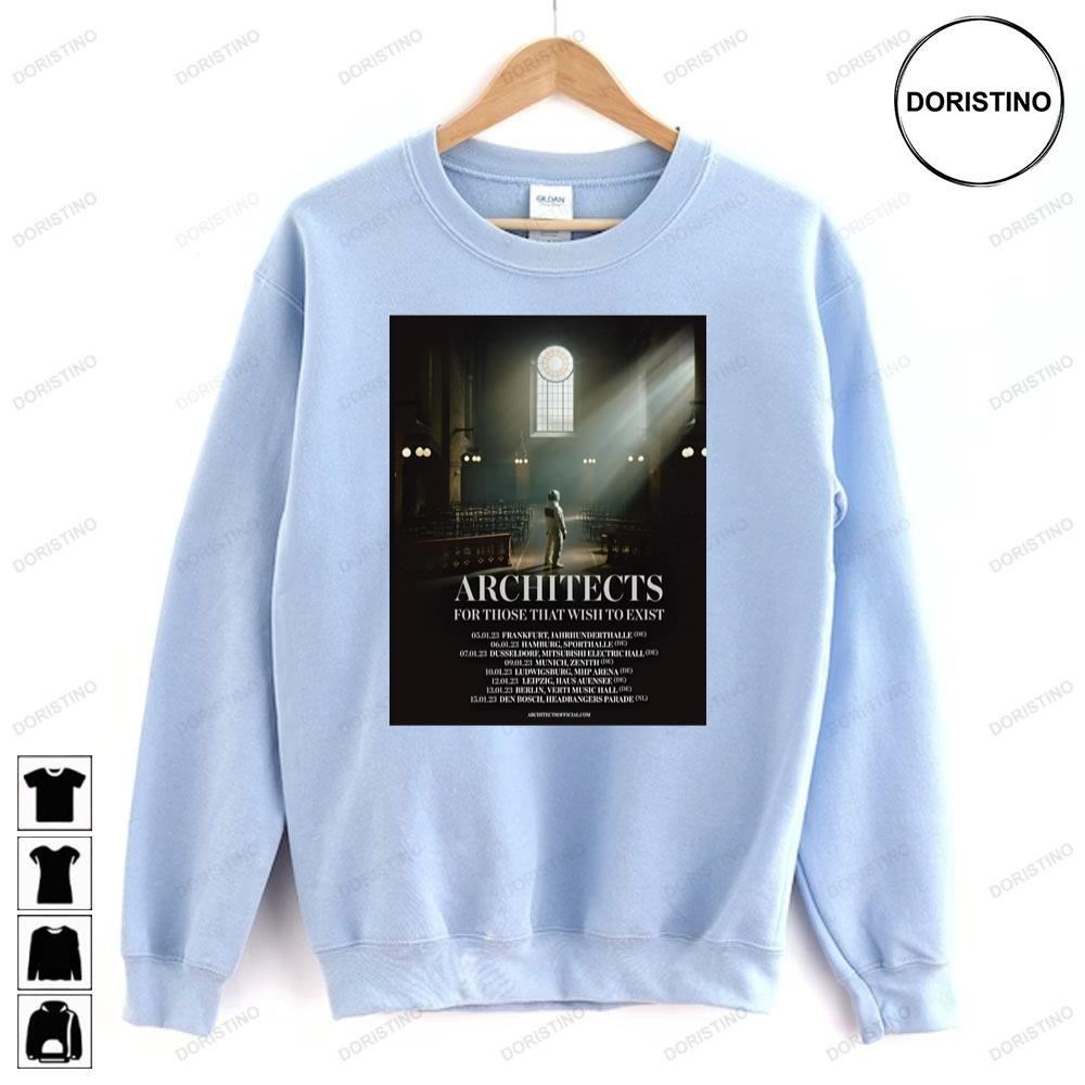 Architects Architects For Those That Wish To Exist 2023 Tour Limited Edition T-shirts