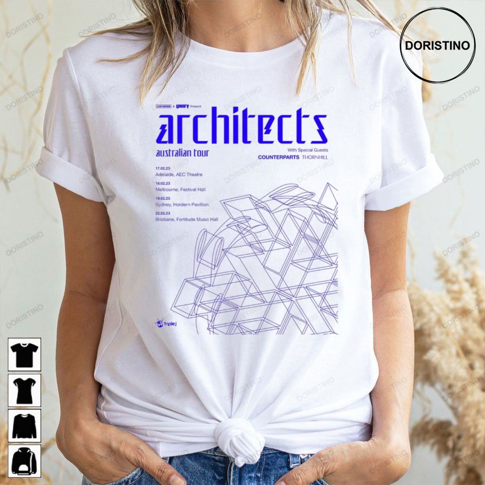 Architects Australia 2023 Tourjpg Limited Edition T-shirts