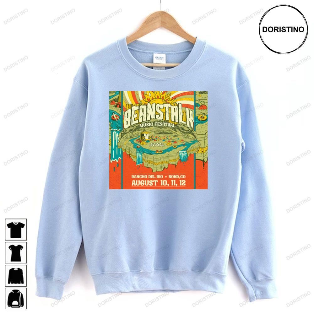 Beanstalk Music Festival August 2023 Limited Edition T-shirts