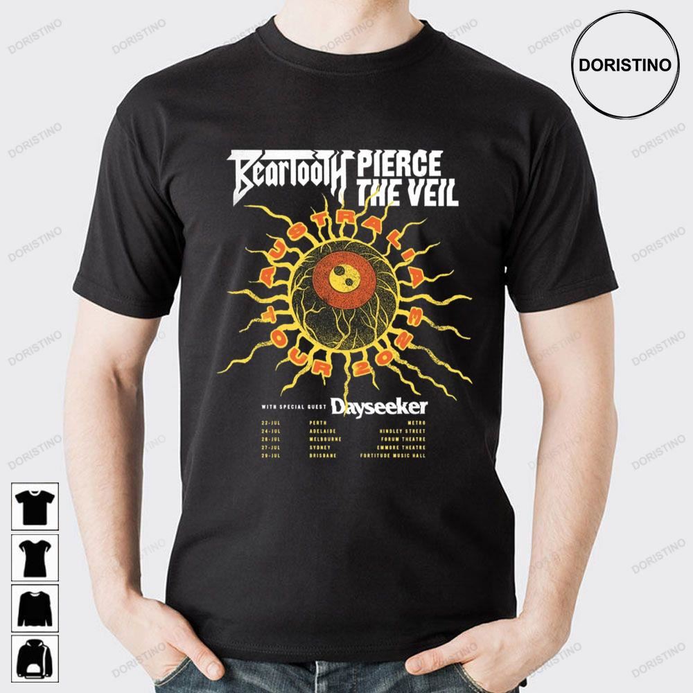 Beartooth Pierce The Veil Tour 2023 Awesome Shirts