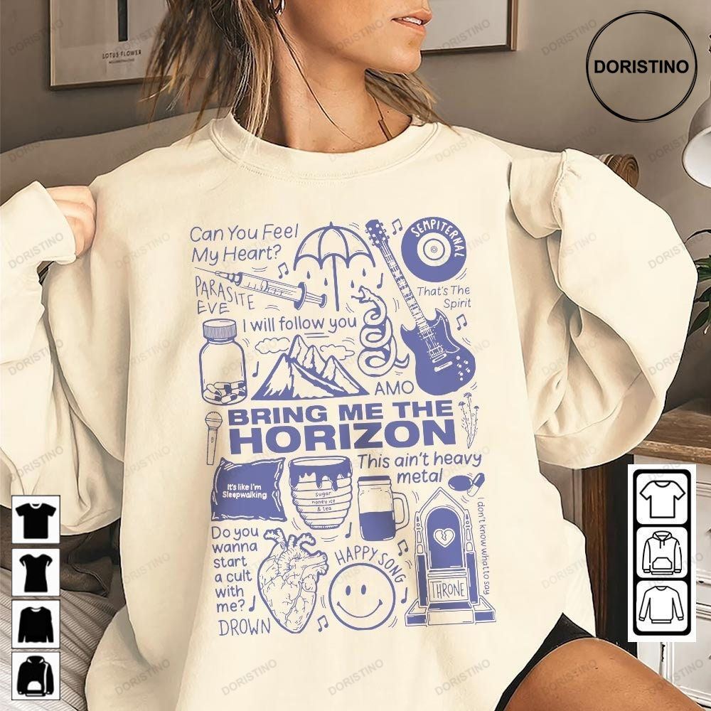 Bring Me The Horizon Bring Me The Horizon Album Bring Me The Horizon Band Bring Me The Horizon Music Tour Awesome Shirts