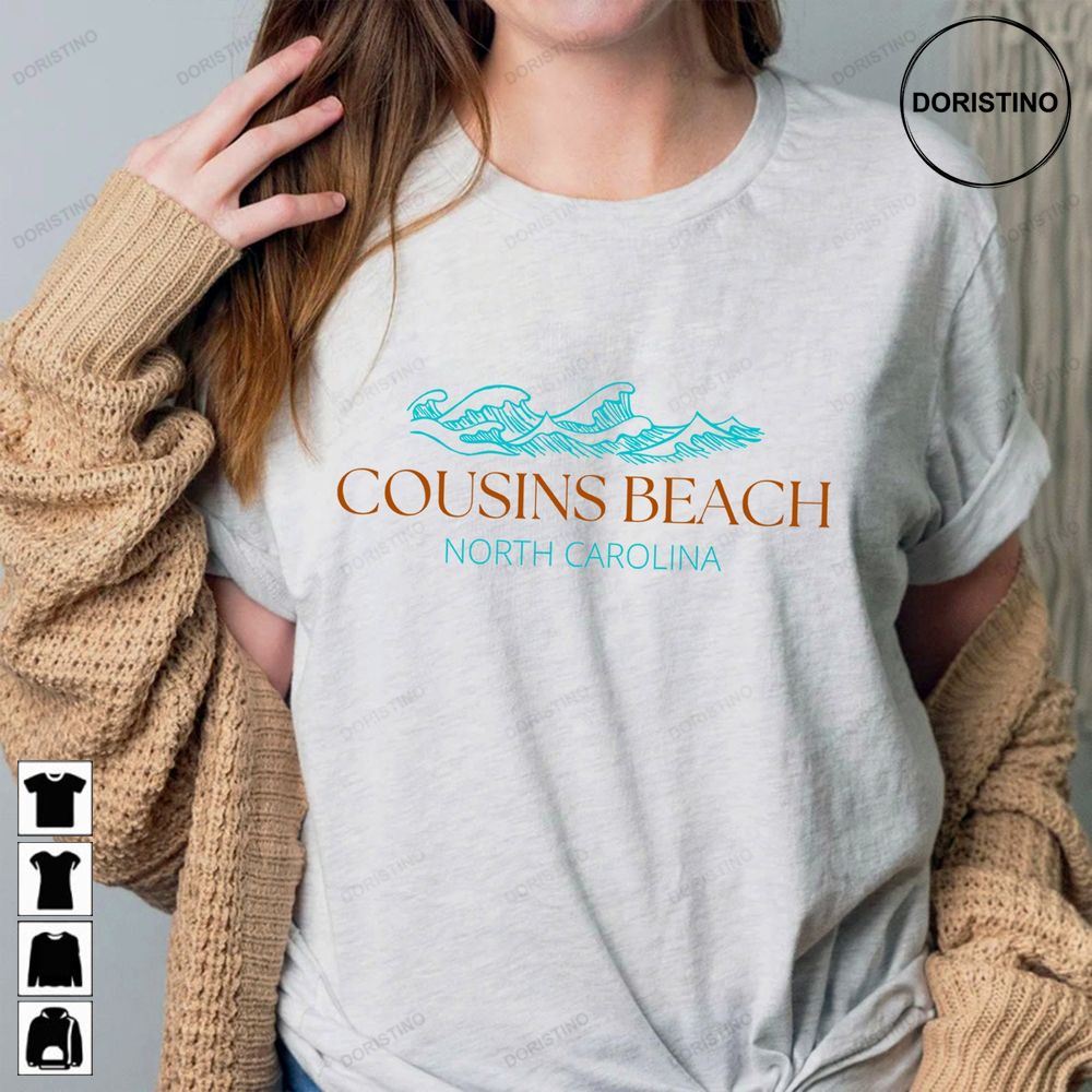 Cousins Beach Crewneck Trendy Summer Cousins Beach North Carolina Cousins Beach Ver Trending Style