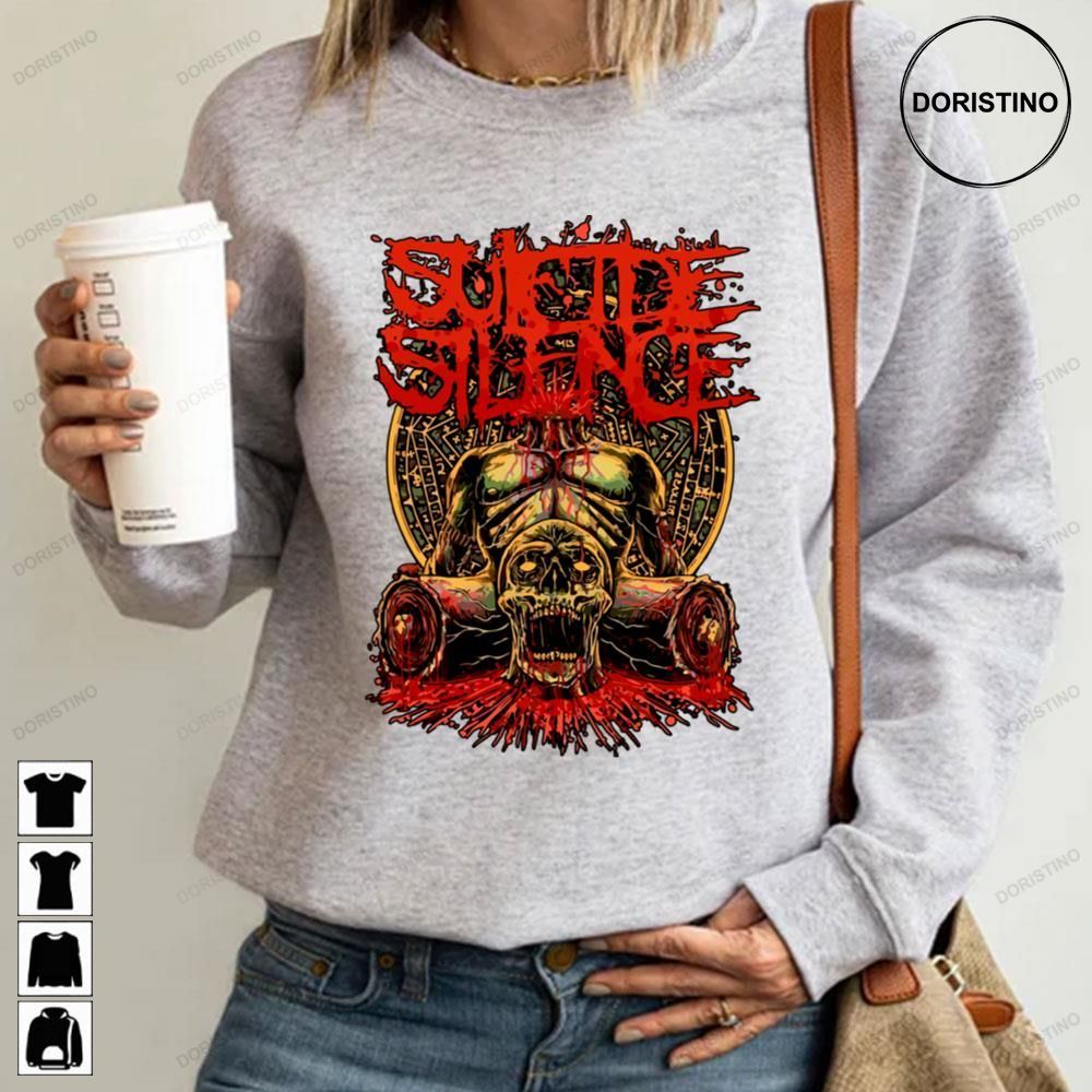 Suicide Silence Skull Trending Style