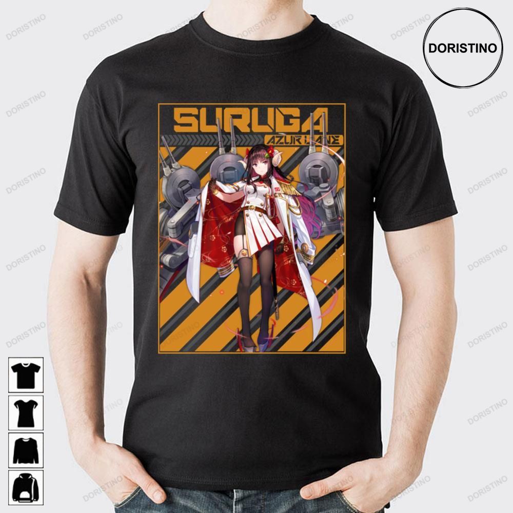 Suruga Azur Lane Awesome Shirts