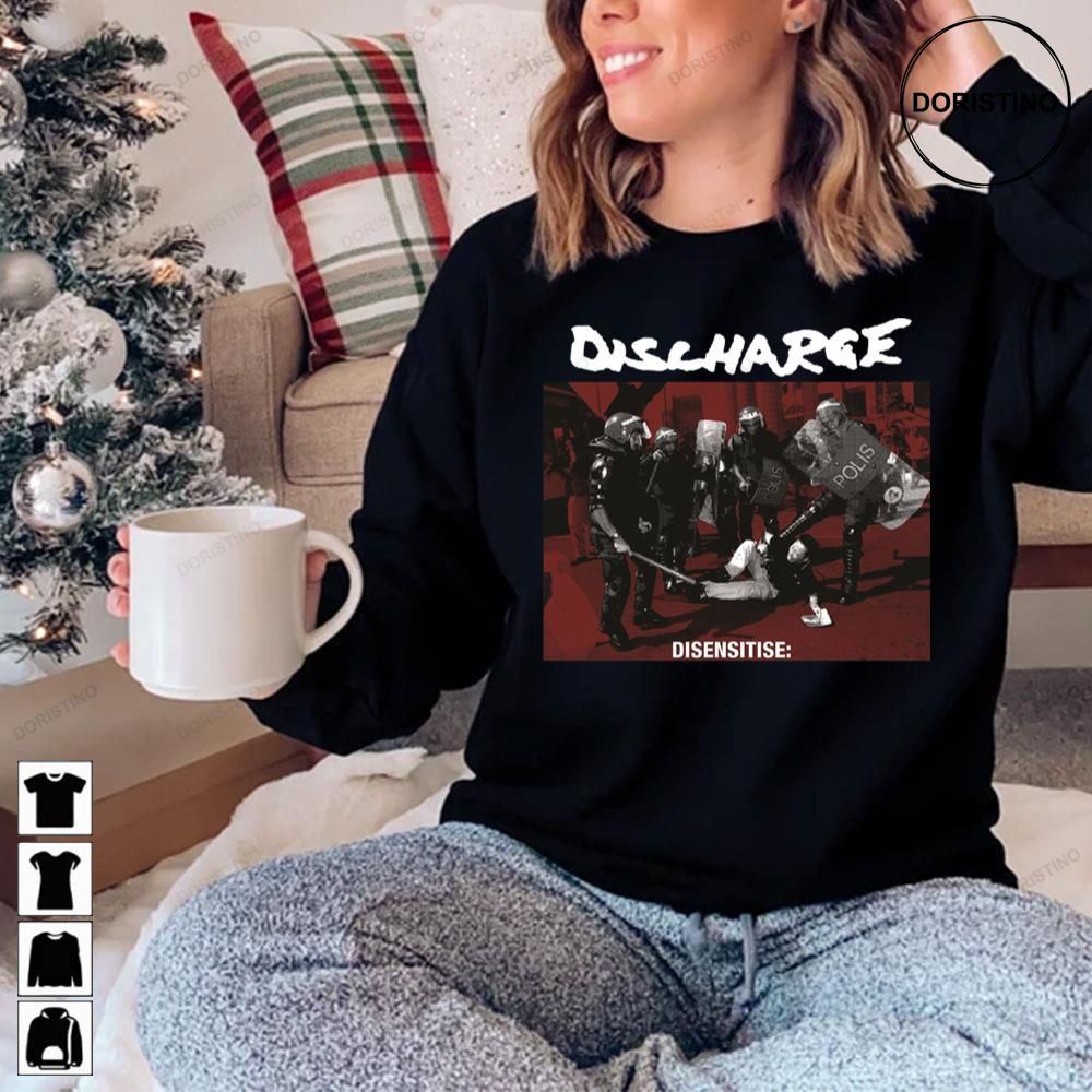 Discharge Band Disensitise Limited Edition T-shirts