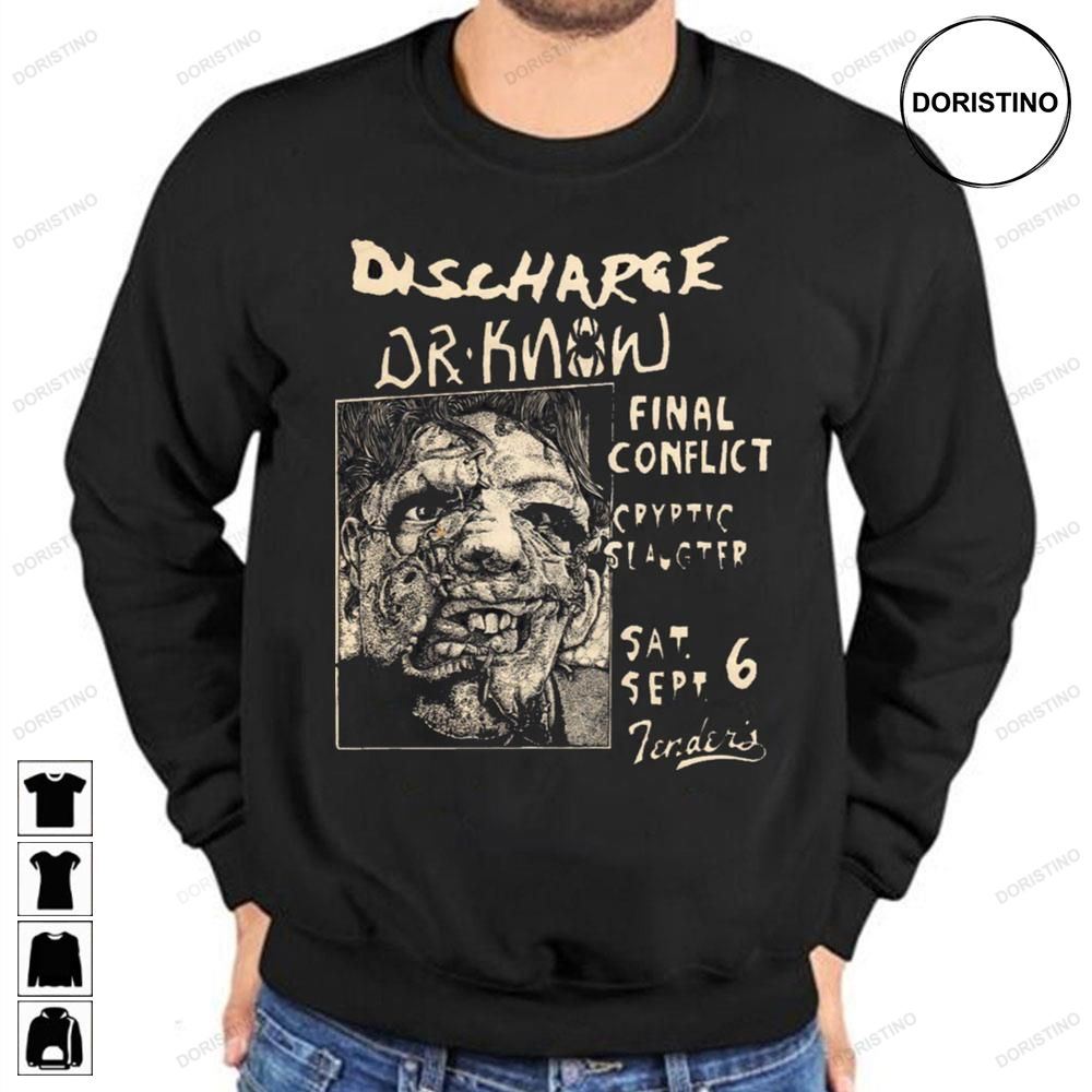 Discharge Dr Know Final Conflict Awesome Shirts