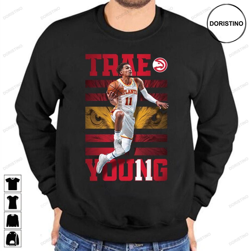 Down To The Wire Trae Young Legend Art Basketball Limited Edition T-shirts