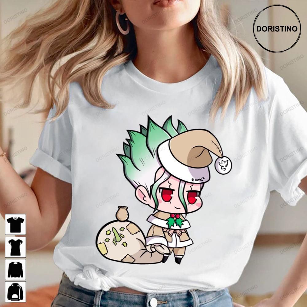 Dr Stone Senku Ishigami Chibi Art Limited Edition T-shirts