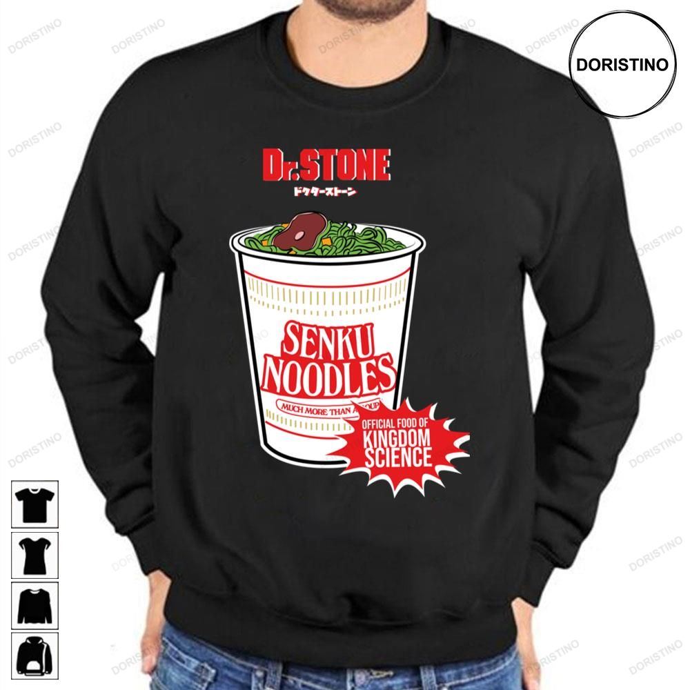 Dr Stone Senku Noodles Anime Art Limited Edition T-shirts
