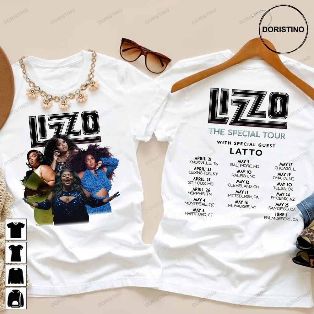 The Special Tour 2023 Lizzo Concert Lizzo Us Tour Limited Edition T-shirts