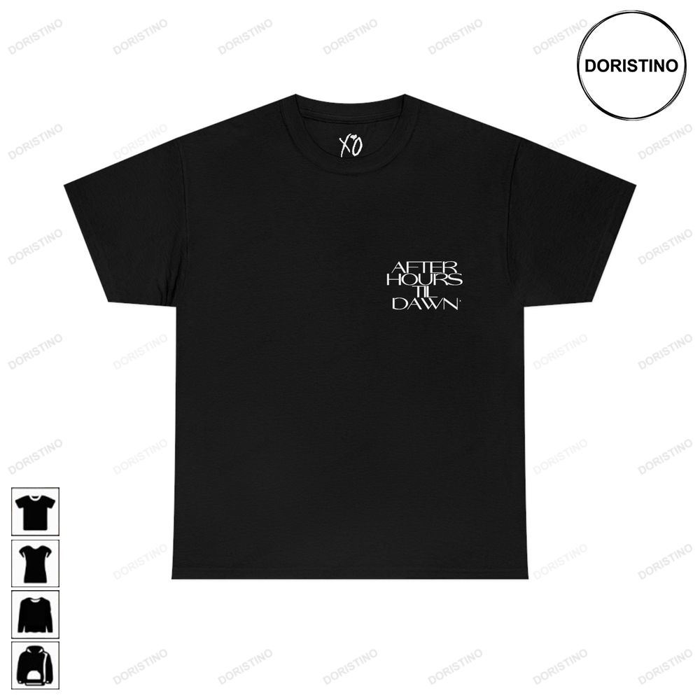 The Weeknd After Hours Till Dawn Tour Second Leg Uk Europe Limited Edition T-shirts