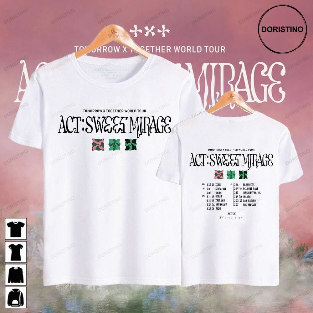 Tomorrow X Together World Tour 2023 Act Sweet Mirage Limited Edition T