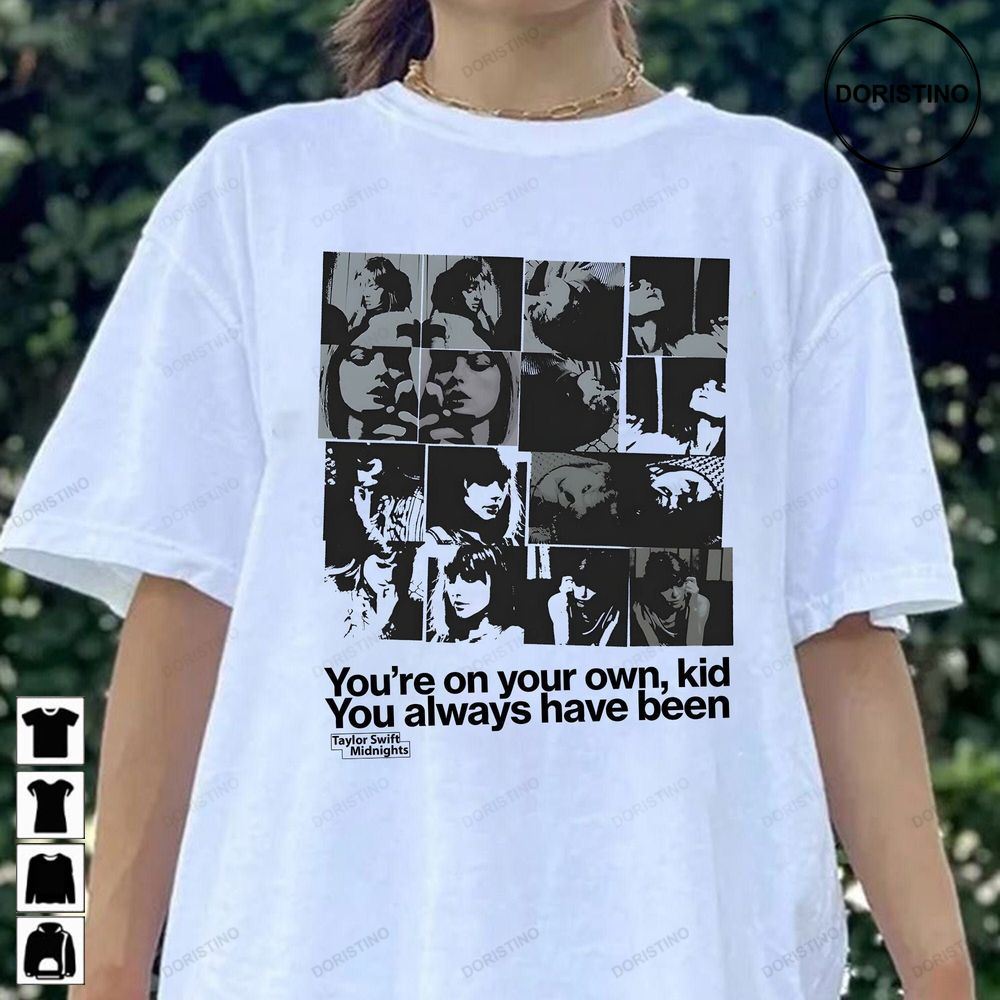 You're On Your Own Taylor Swift Midnights Album Limited Edition T-shirts