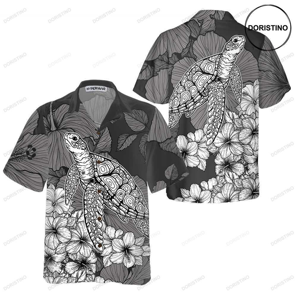 Hibiscus Turtle Floral Turtle For Men Women Unique Gift For Turtle Lover Limited Edition Hawaiian Shirt