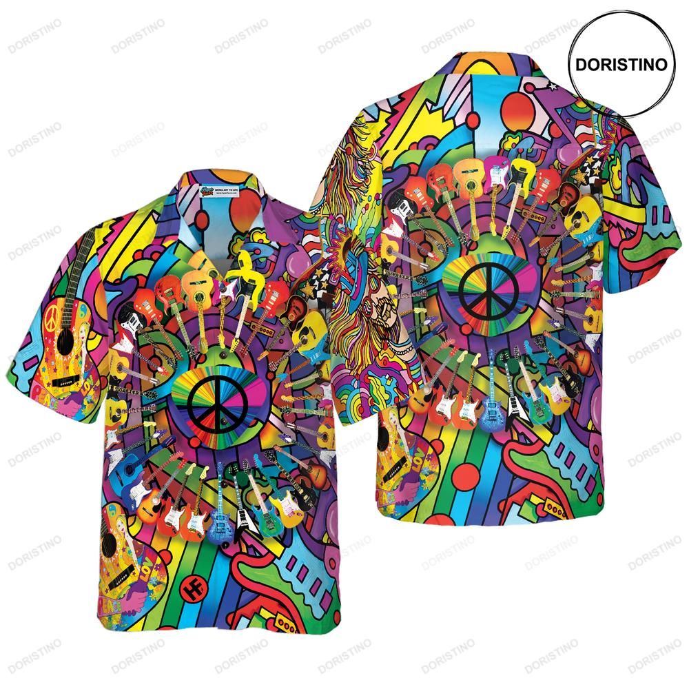 Hippie Guitars Limited Edition Hawaiian Shirt