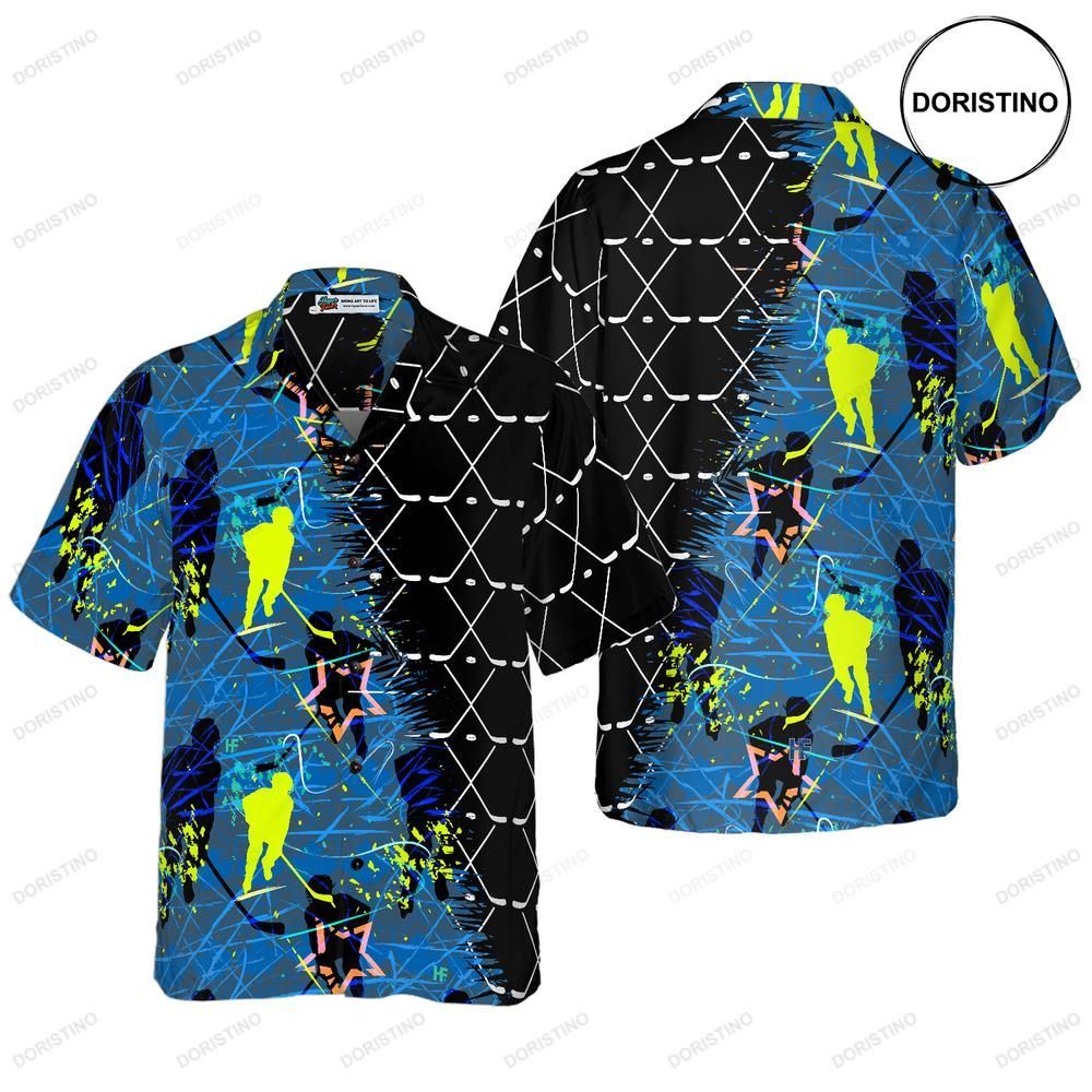 Hockey Sticks Pattern V1 Limited Edition Hawaiian Shirt
