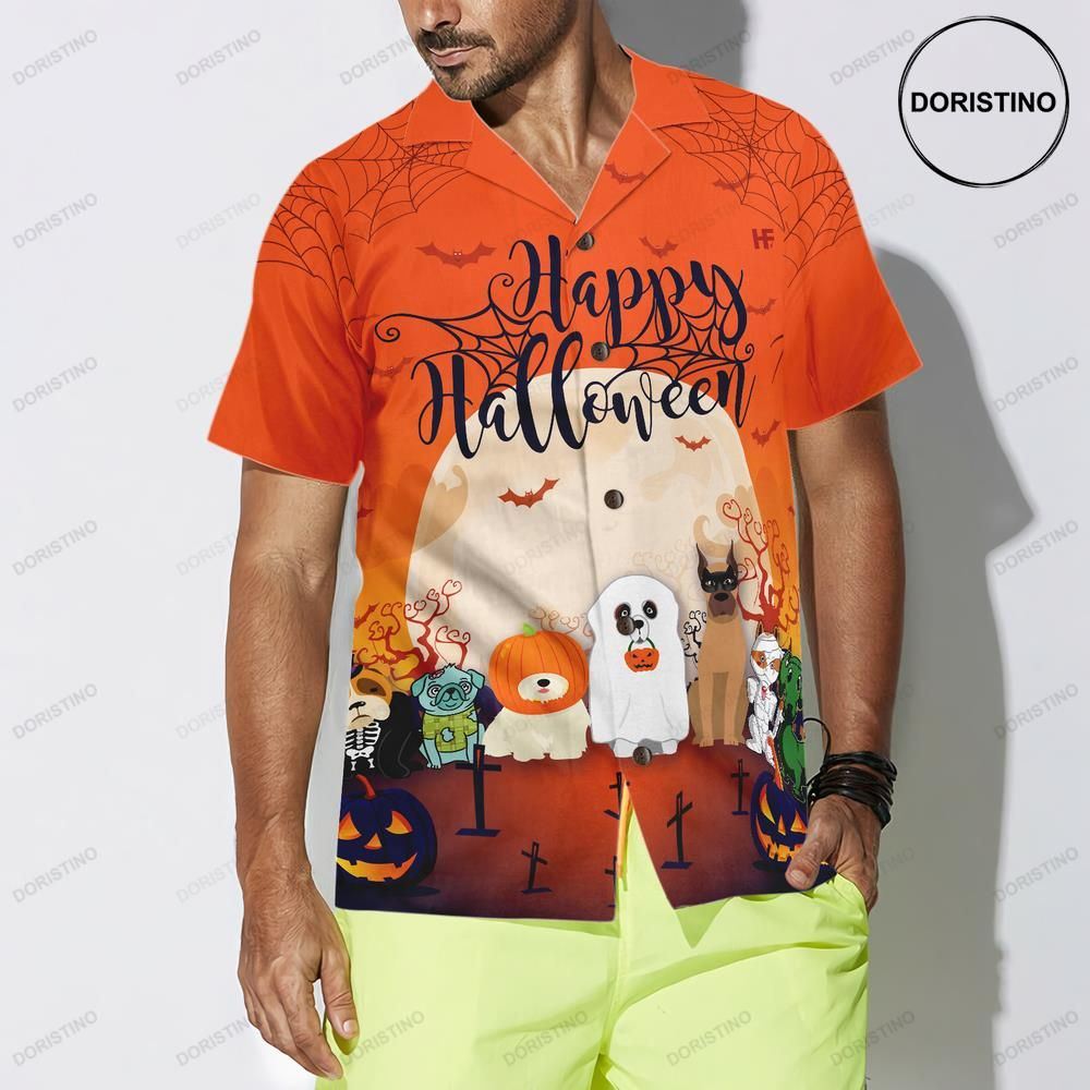 Horror Characters Dogs Halloween Unique Halloween For Men And Women Awesome Hawaiian Shirt