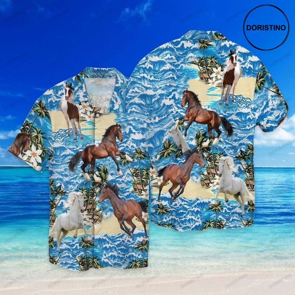 Horse With Sea Limited Edition Hawaiian Shirt