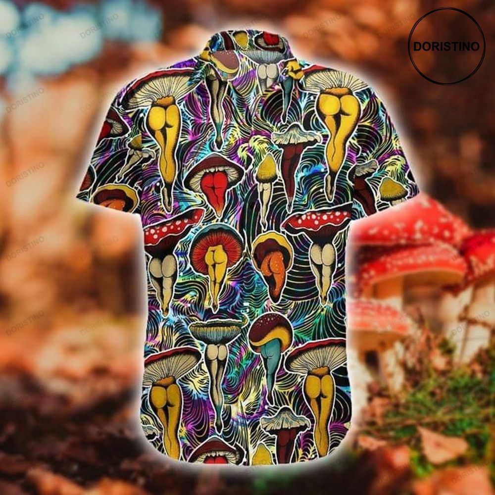 Humanoid Mushroom Hawaiian Shirt